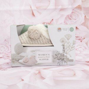 Fashion Memory Foam Beige House Slippers Shoes